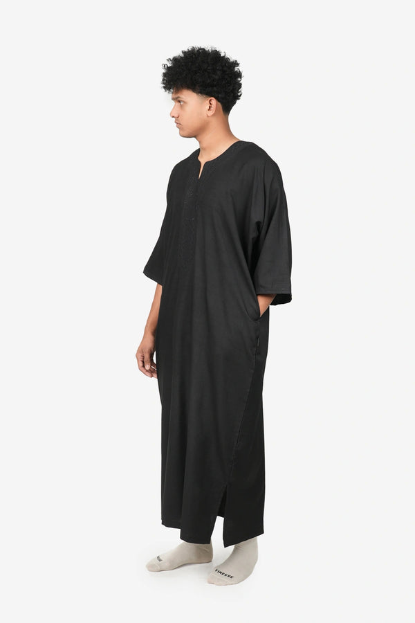 Finesse Short Sleeve Moroccan Thobe