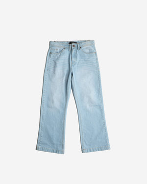 Finesse Low-Rider Flare Denim Pants