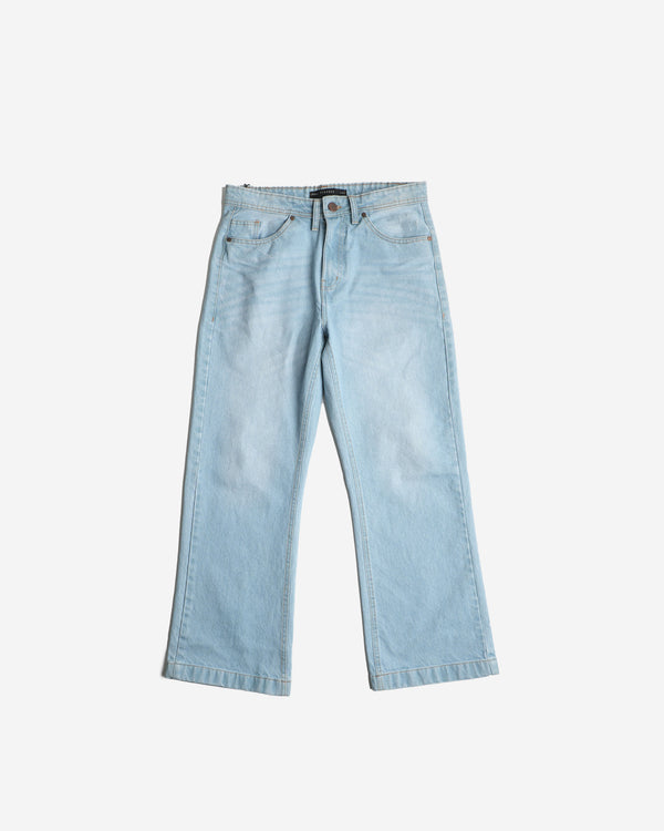 Finesse Low-Rider Flare Denim Pants