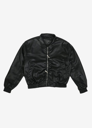 Finesse Minimalist Faux Leather Jackets