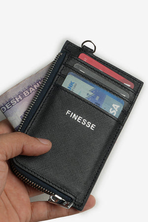 Finesse Commute Leather Card Wallet