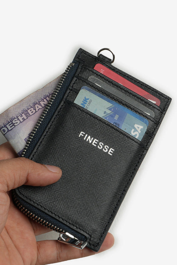 Finesse Commute Leather Card Wallet