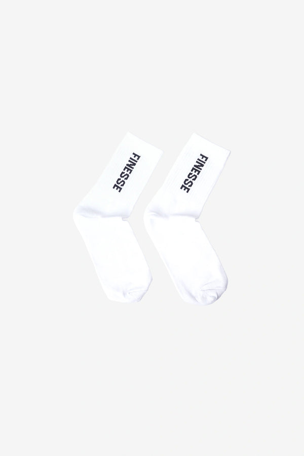 Finesse TYPO Crew Socks