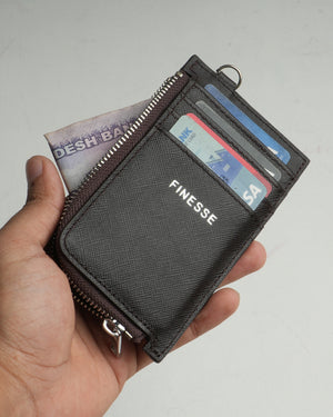 Finesse Commute Leather Card Wallet