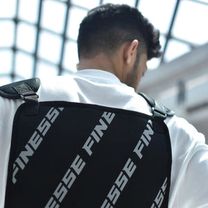 Finesse Lightweight Chest Bag With Reflective print