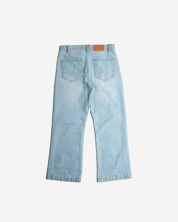 Finesse Low-Rider Flare Denim Pants
