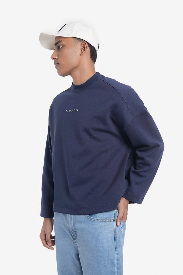 Finesse Boxy-Fit Sweatshirt