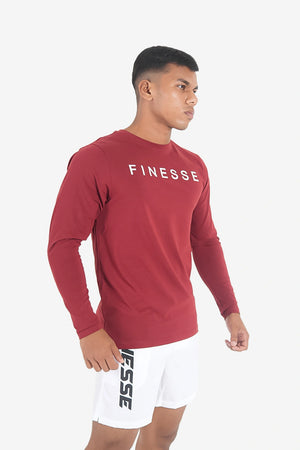 Finesse Minimal Muscle-Fit Full Sleeve T-shirts