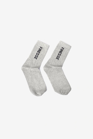 Finesse TYPO Crew Socks
