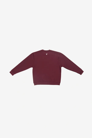 Finesse Maroon Rush Sweatshirt - FWS02F25