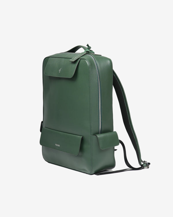 Finesse Signature Classic Leather Backpack