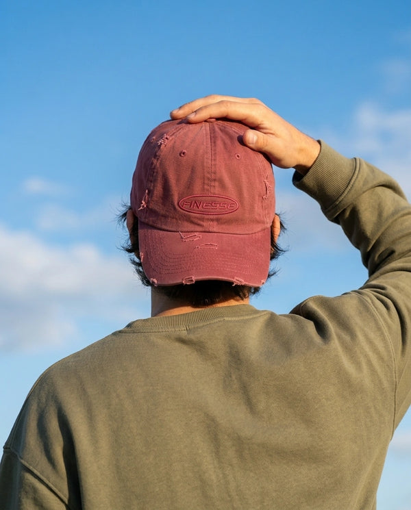 Finesse Vintage Washed Distressed Cap