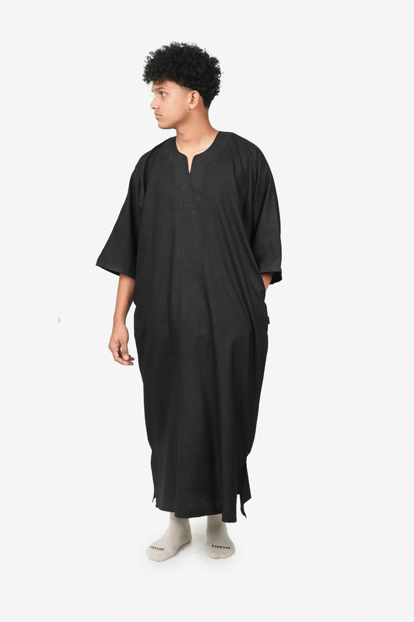 Finesse Short Sleeve Moroccan Thobe