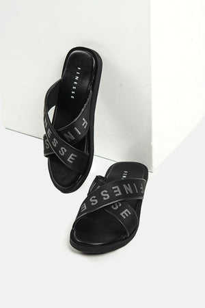 Finesse Men's Cross-belt Handcrafted slider's - Finesse Lifestyle