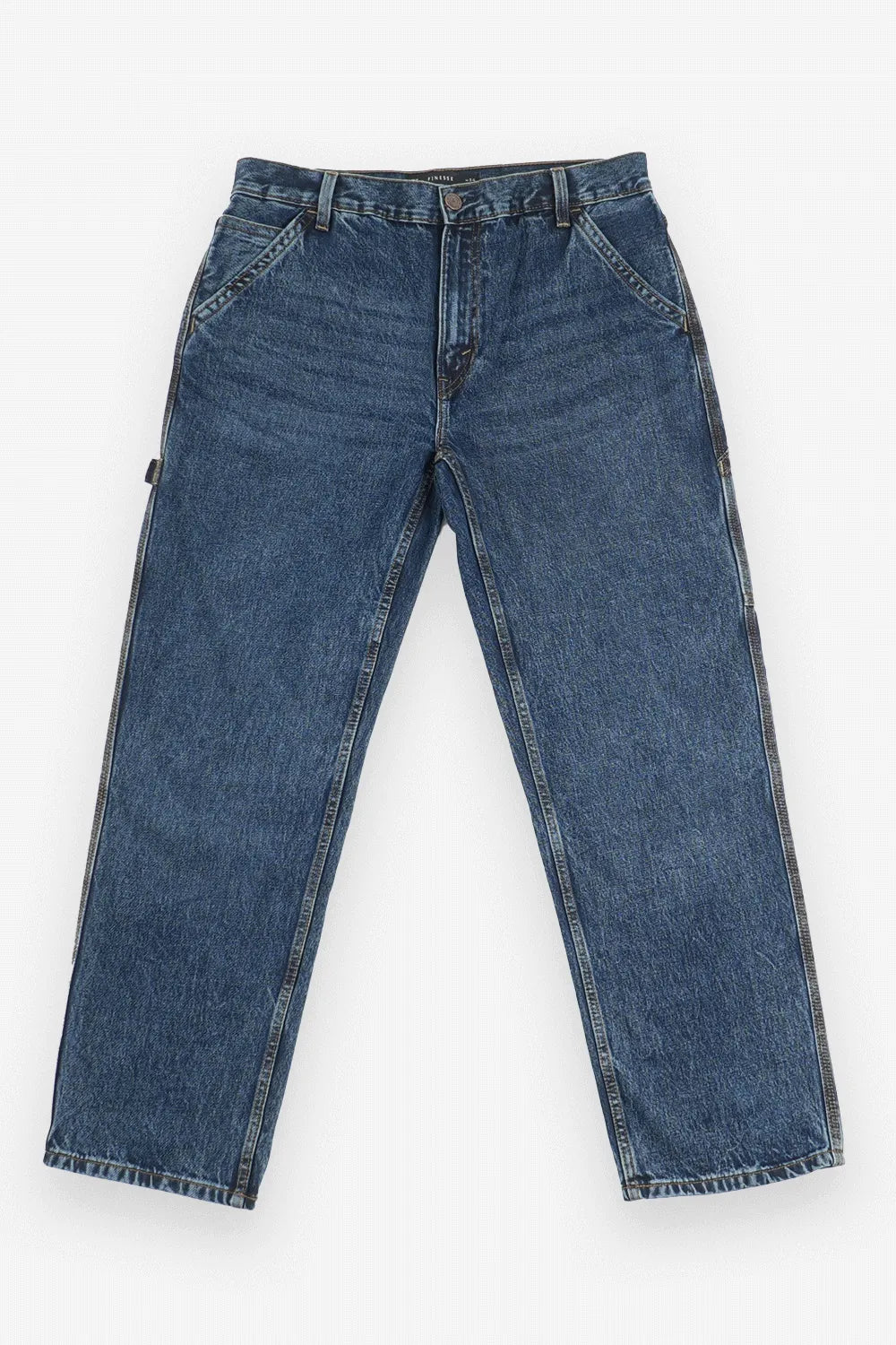 Finesse Baggy-Fit Carpenter Denim Pants - Finesse Lifestyle