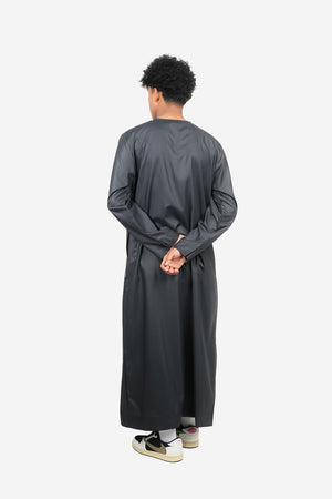 Finesse Emirati Thobe with Detachable Tassel