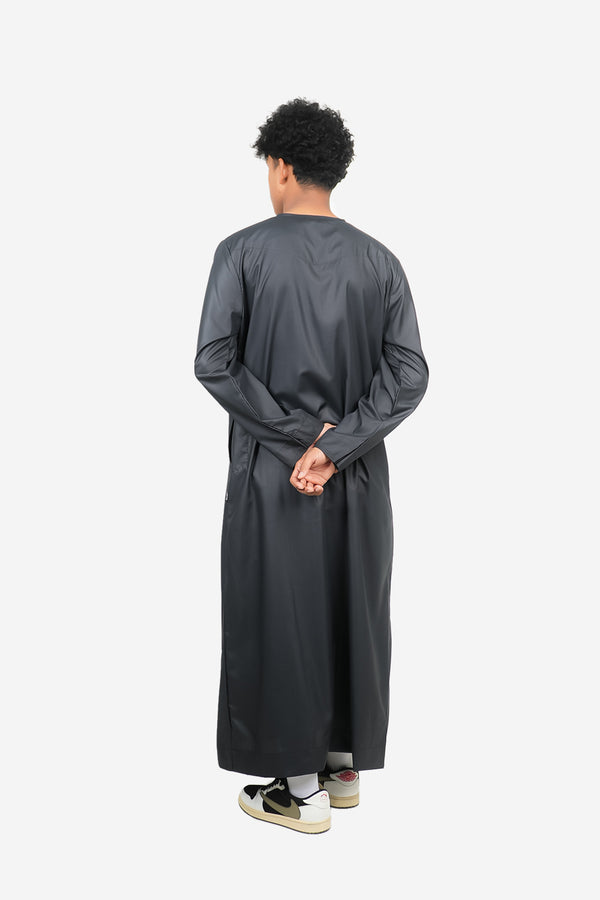 Finesse Emirati Thobe with Detachable Tassel