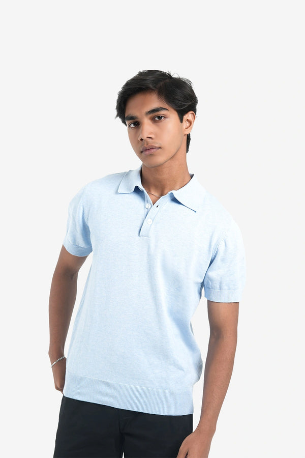 Finesse Regular-FIt Jersey Knitted Polo - Finesse Lifestyle