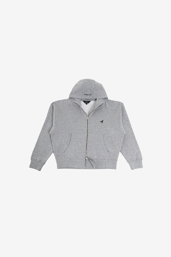 Finesse Premium Boxy-Fit Zip Through Scuba Hoodies - Finesse Lifestyle