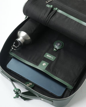 Finesse Signature Classic Leather Backpack