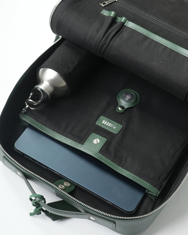 Finesse Signature Classic Leather Backpack