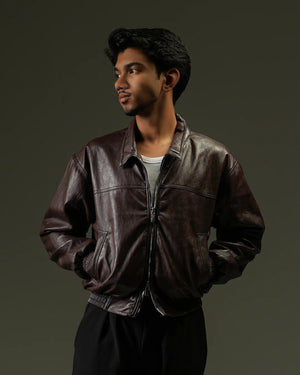 Finesse Minimalist Faux Leather Jackets