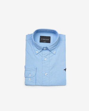 Finesse Down-Button Full-Sleeve Oxford Shirts