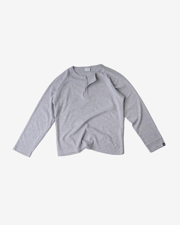 Finesse Waffle Knit Henley T-shirt
