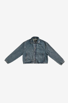 Finesse Cropped Denim Jacket