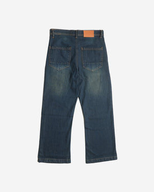 Finesse Low-Rider Flare Denim Pants