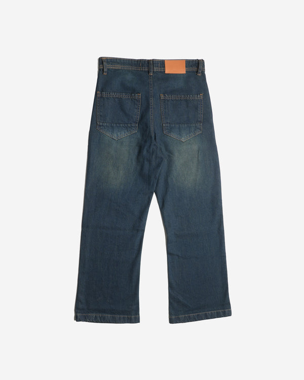 Finesse Low-Rider Flare Denim Pants