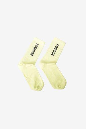 Finesse TYPO Crew Socks