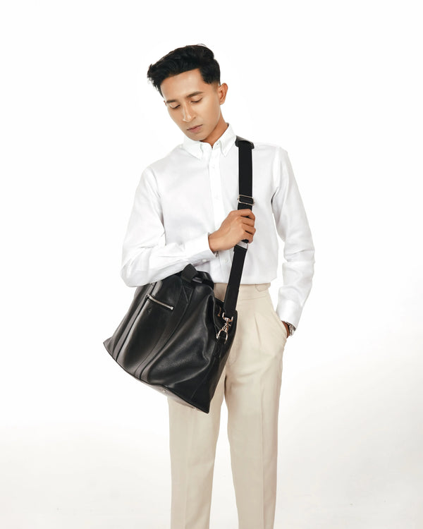 Finesse Leather Duffel Bag - Finesse Lifestyle