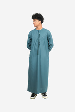 Finesse Emirati Thobe with Detachable Tassel
