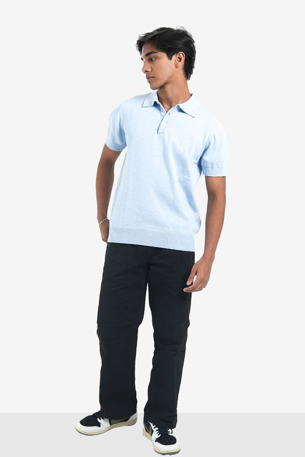 Finesse Regular-FIt Jersey Knitted Polo - Finesse Lifestyle