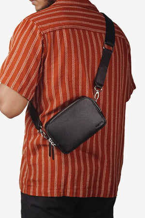 Finesse Transit Safi Leather Crossbody Bag - Finesse Lifestyle