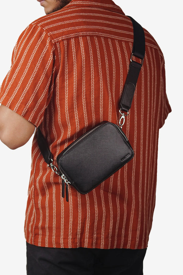 Finesse Transit Safi Leather Crossbody Bag - Finesse Lifestyle