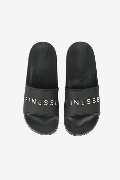 Finesse Slip-On Sliders side view – Unisex Rubber Footwear Bangladesh