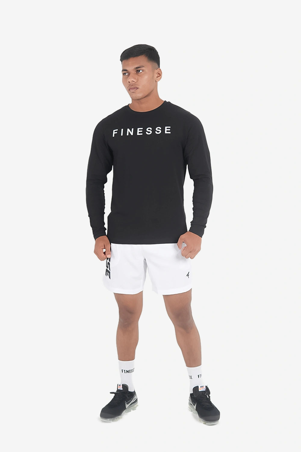 Finesse Minimal Muscle-Fit Full Sleeve T-shirts
