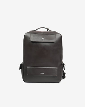 Finesse Signature Classic Leather Backpack
