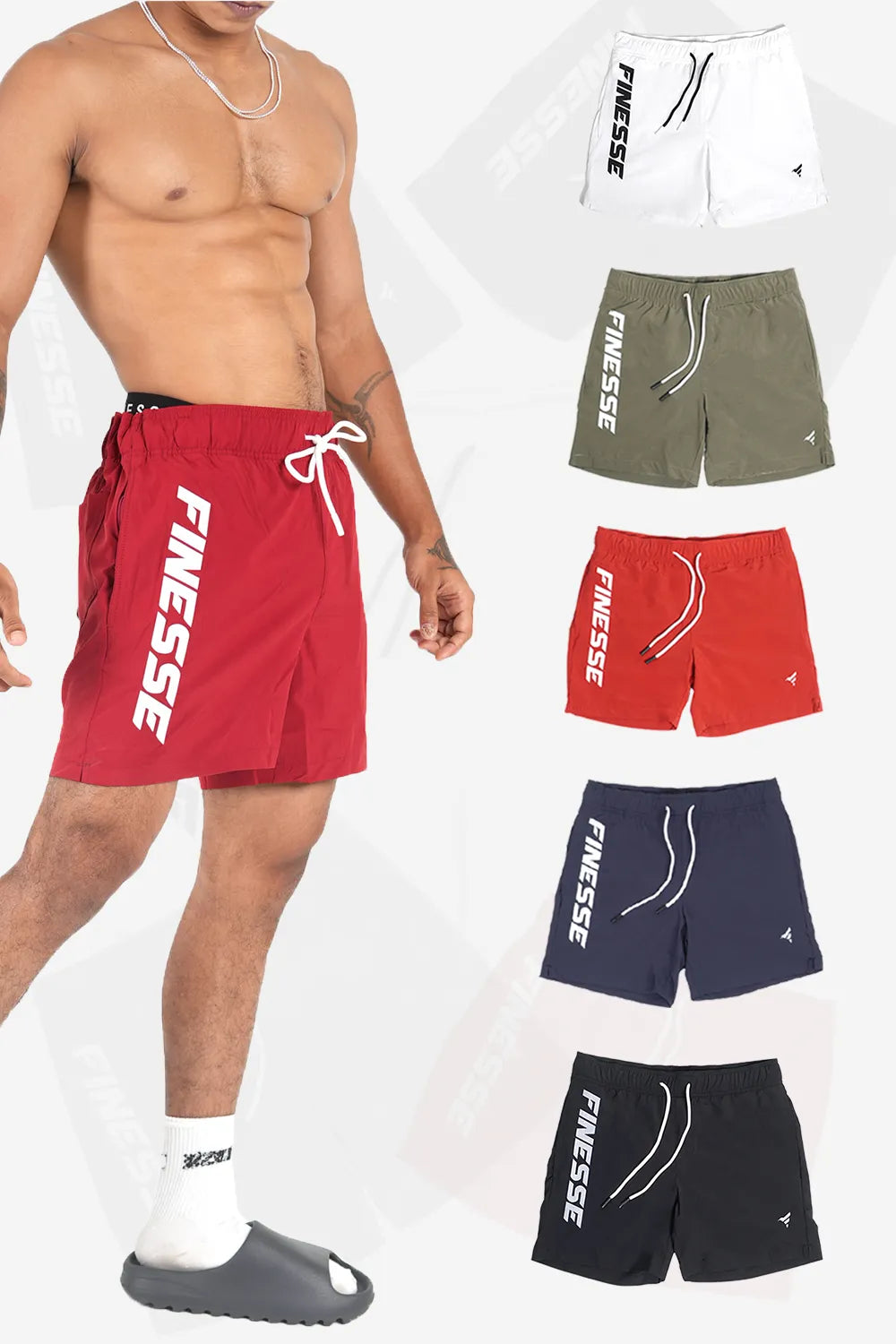 Finesse Dri-Fit AeroFlex Gym Shorts