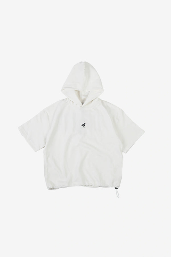 Finesse Oversized Drip Half Sleeve Hoodie
