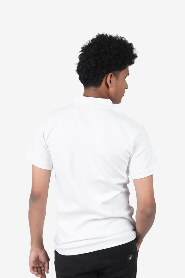 The Finesse Regular-Fit Zipper Polo - Finesse Lifestyle