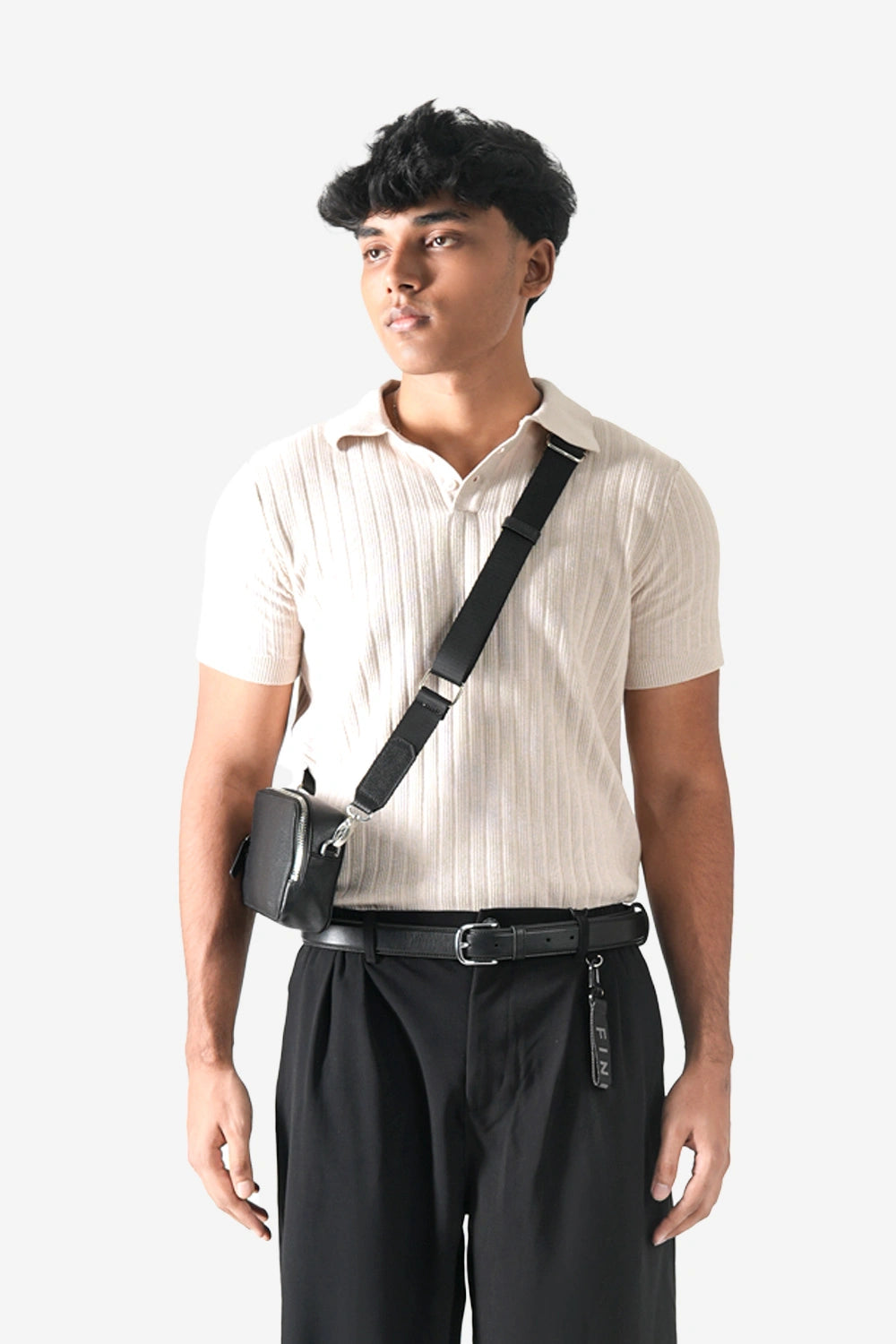 Finesse Transit Bonded Leather Crossbody Bag - Finesse Lifestyle