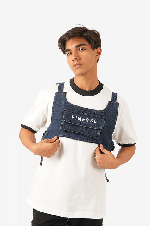 Finesse Adjustable Denim Chest Rig