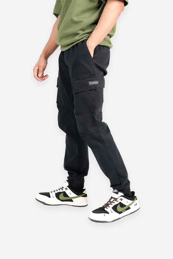 Finesse Essentials Regular-Fit Cargo Joggers V4.0 - Finesse Lifestyle