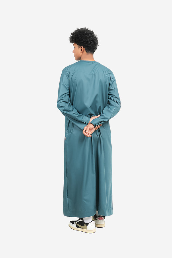 Finesse Emirati Thobe with Detachable Tassel