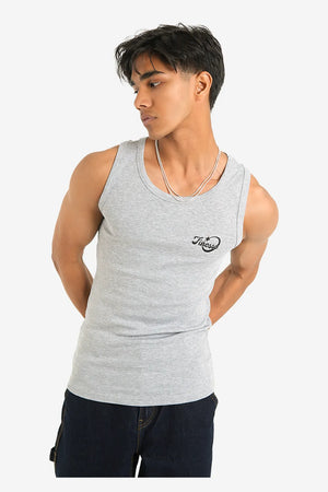 Finesse Round Neck Muscle Fit Rib Vest ( 3 PC Pack ) - Finesse Lifestyle
