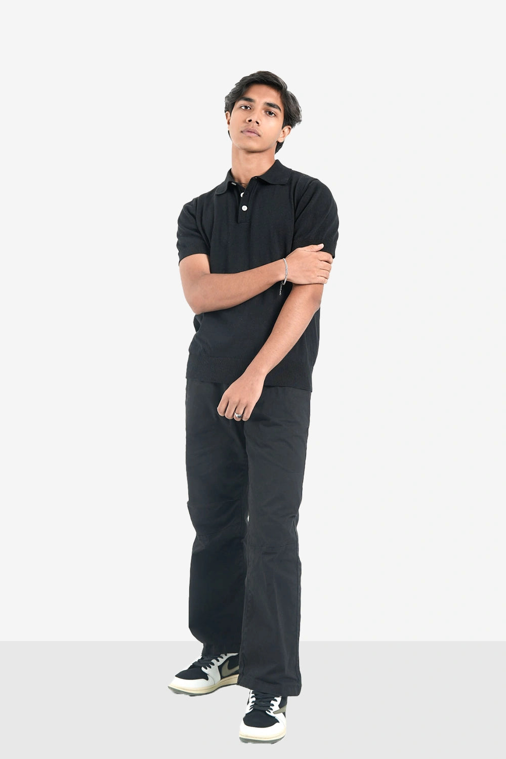 Finesse Regular-FIt Jersey Knitted Polo - Finesse Lifestyle