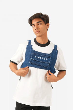 Finesse Adjustable Denim Chest Rig
